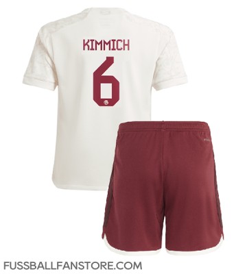 Bayern Munich Joshua Kimmich #6 Replik 3rd trikot Kinder 2023-24 Kurzarm (+ Kurze Hosen)